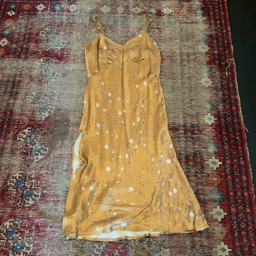 Spell and the Gypsy Collective silk slip dress size M